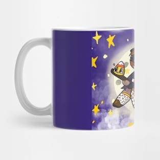 little candy corn witch Mug